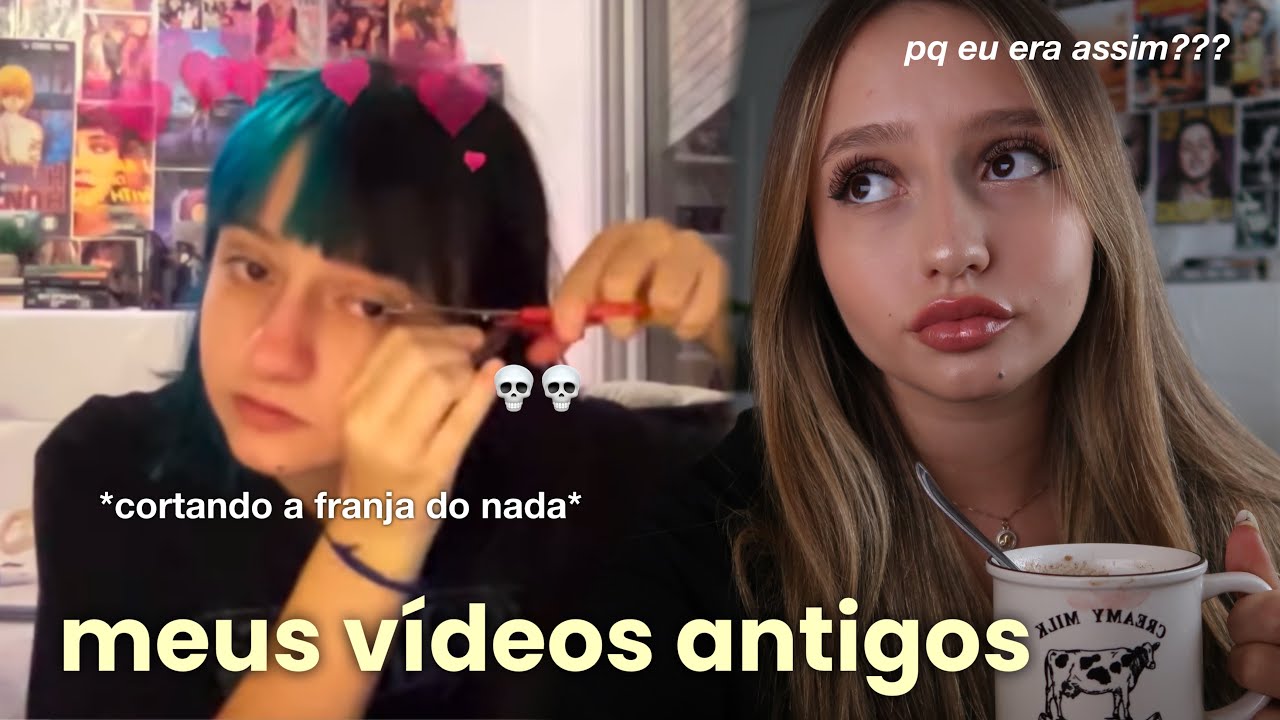 reagindo aos meus vídeos antigos mas é pior do que eu imaginava 💀