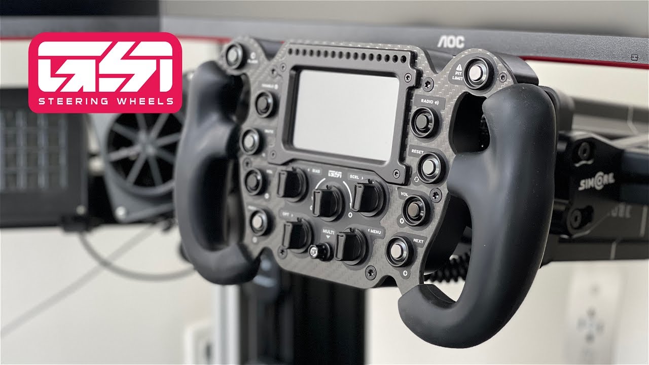 Is this the ULTIMATE Sim Racing Wheel? | Gomez Sim Industries FPE
