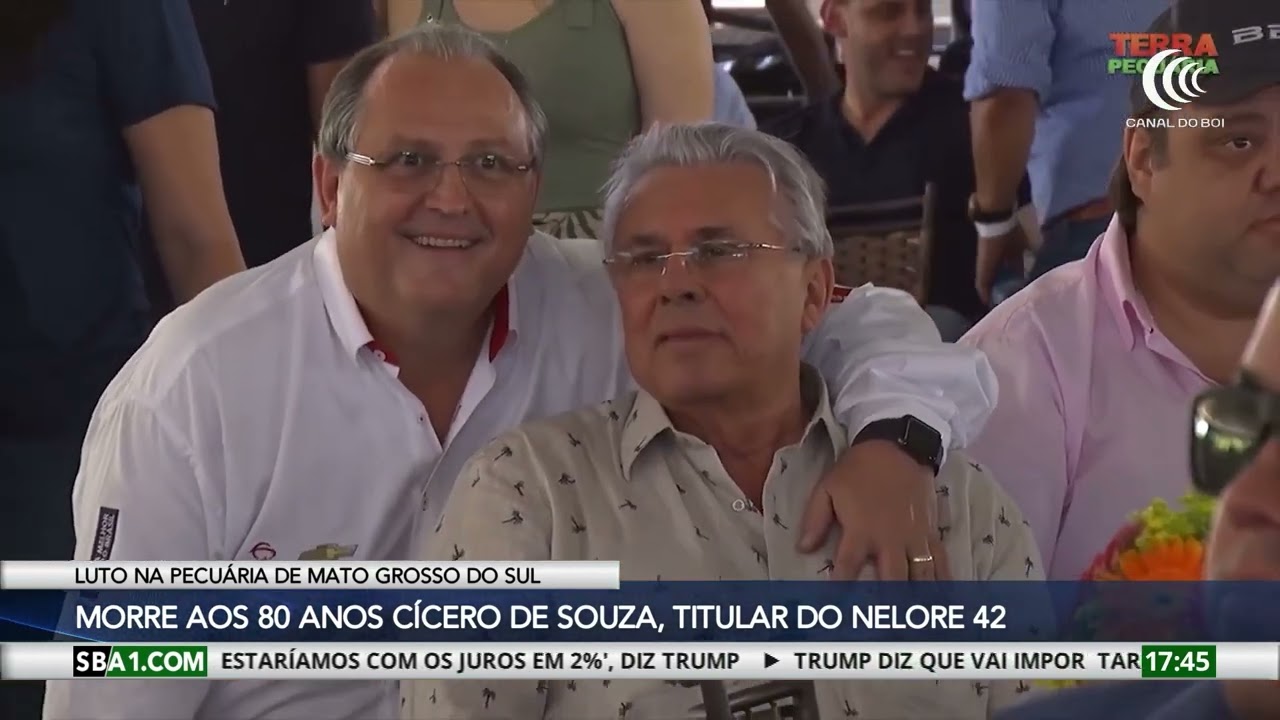 Morre Cícero de Souza, ícone da pecuária sul-mato-grossense e criador do Nelore 42