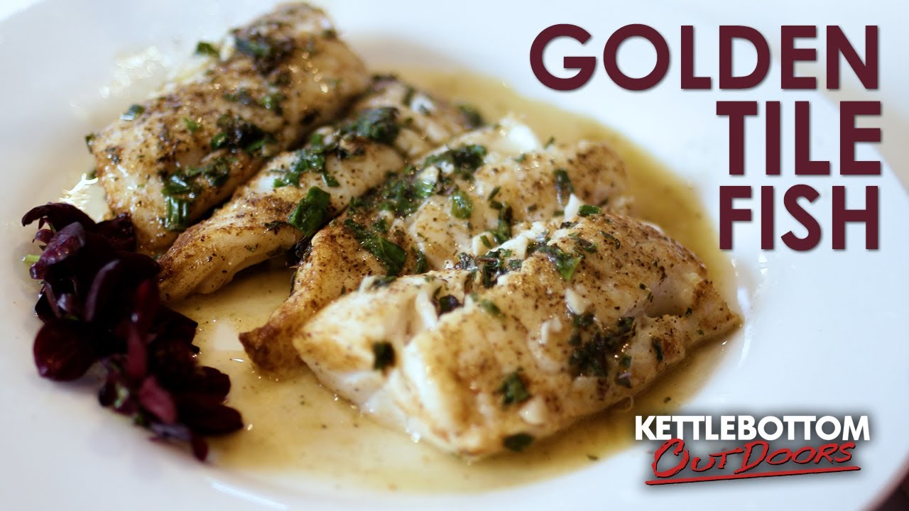 Pan Seared Golden Tilefish with Fresh Herbs