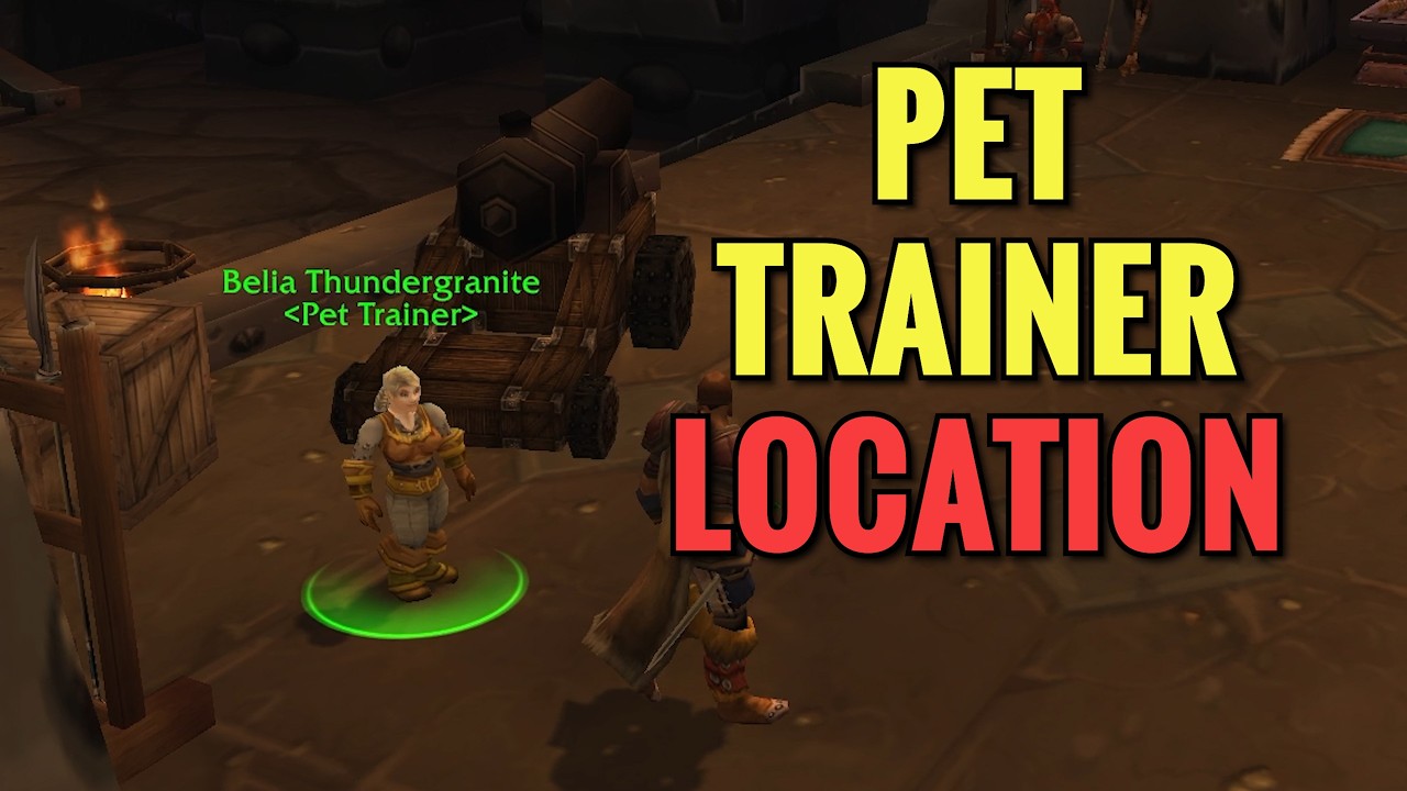 Ironforge Pet Trainer (WoW Classic)