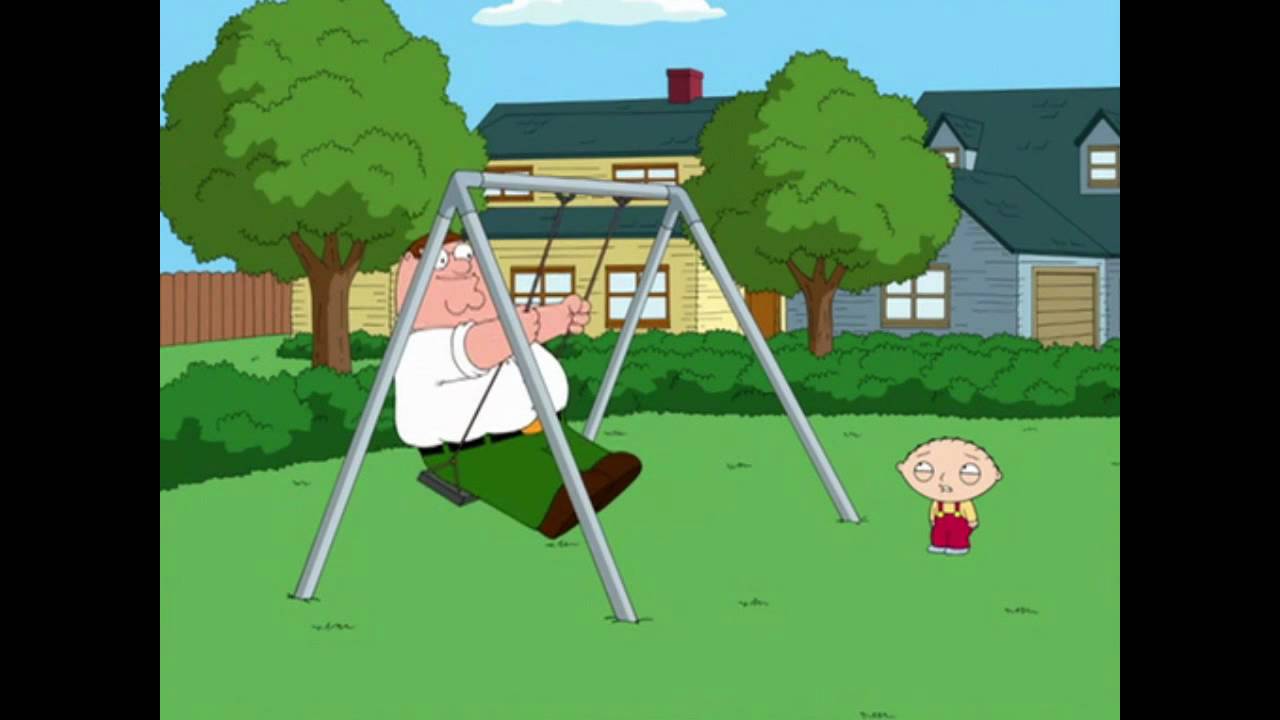 Family Guy Peter on Swing (High Quality)