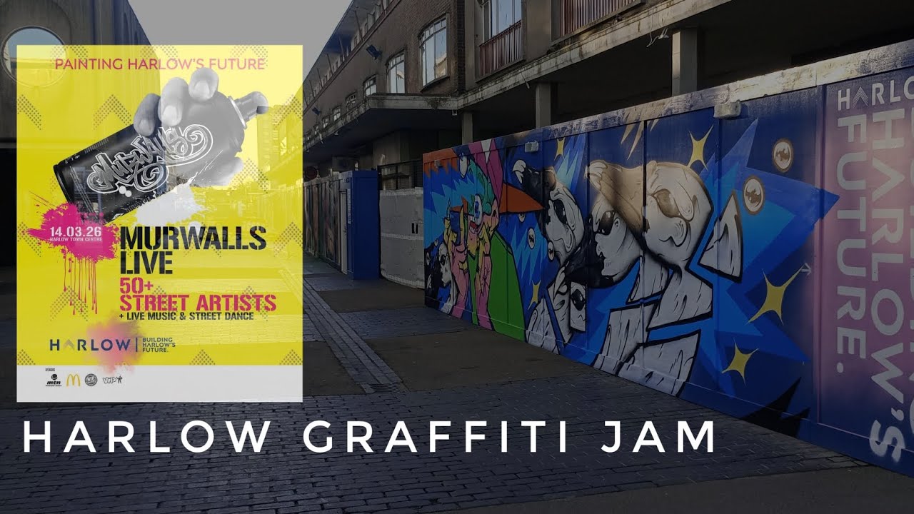 Murwalls Harlow graffiti jam 14th march 2026