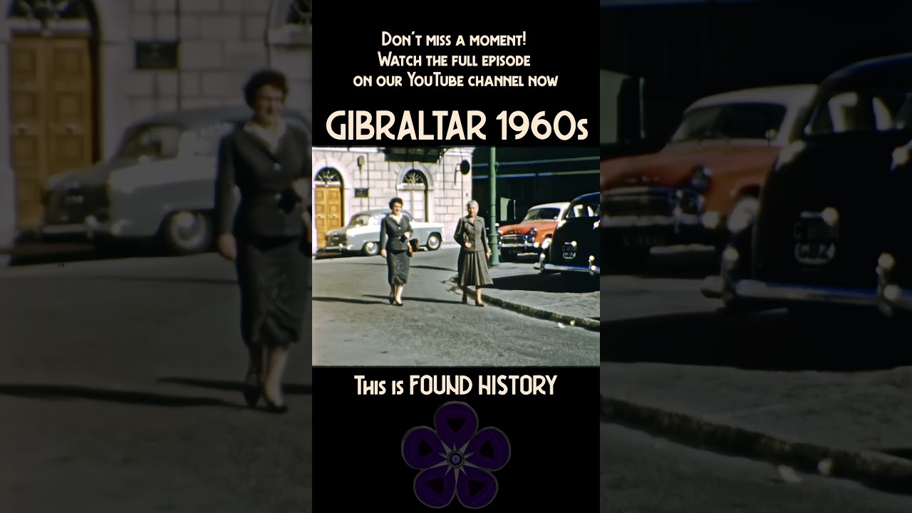 Nostalgia Unleashed: Gibraltar's Stunning 60s Ere #oldvintage #history #vintage8mm #8mm #travel