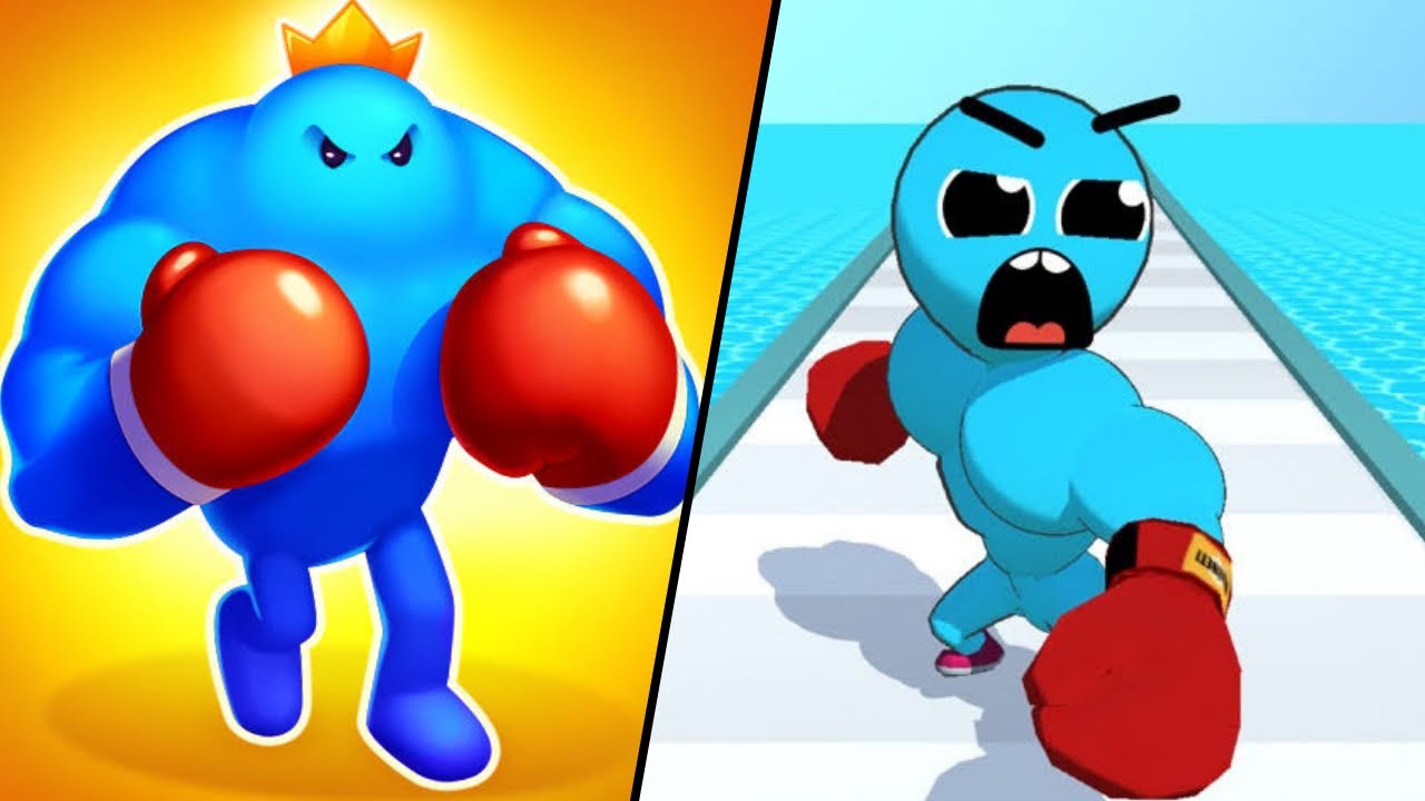 Punchy Race | Level Up Runner / All Level Gameplay: Android,iOS