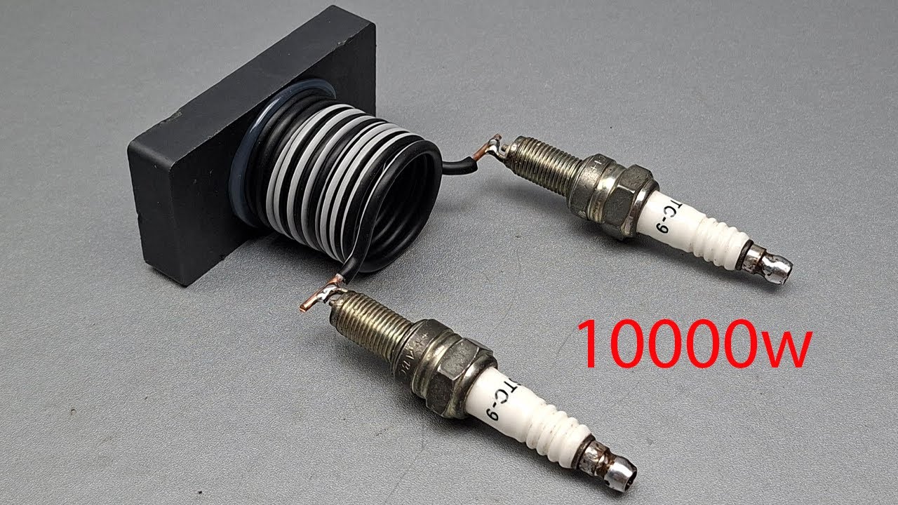 Новое Как получить 10000 Вт бесплатной электроэнергии с помощью медной проволоки ПВХ и свечи зажи...