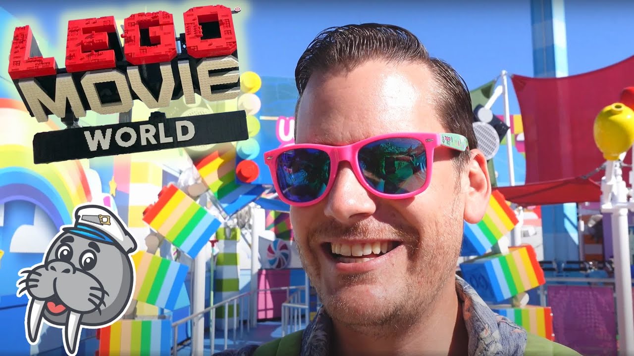 LEGO MOVIE WORLD -  All 3 Rides Reviewed - LEGOLAND Florida