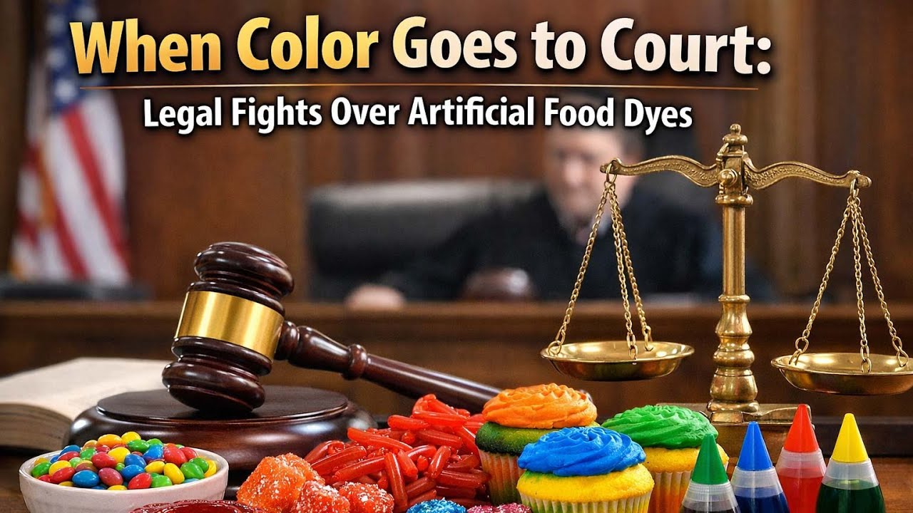 From Courtroom to Cafeteria: How Lawsuits Are Changing Food Colors