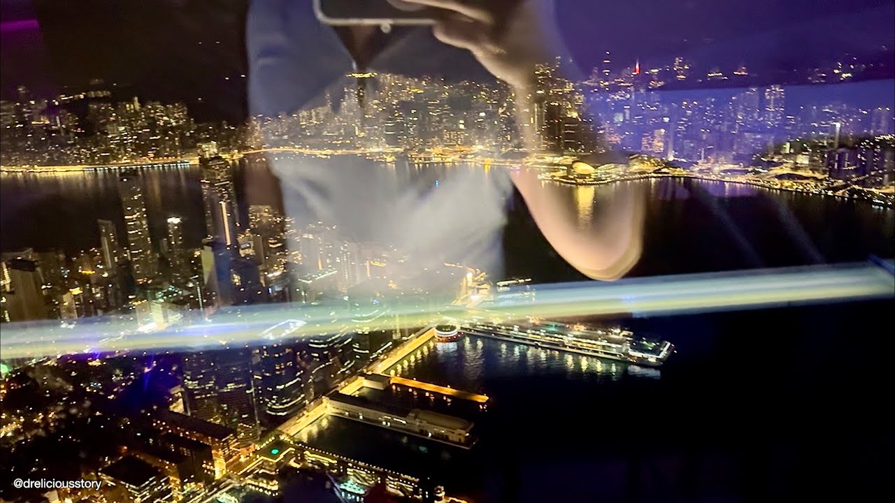 The Highest Rooftop Bar in the WORLD EXPERIENCE VISIT Review @ L 118 The Ritz Carlton Hong Kong 🇭🇰 