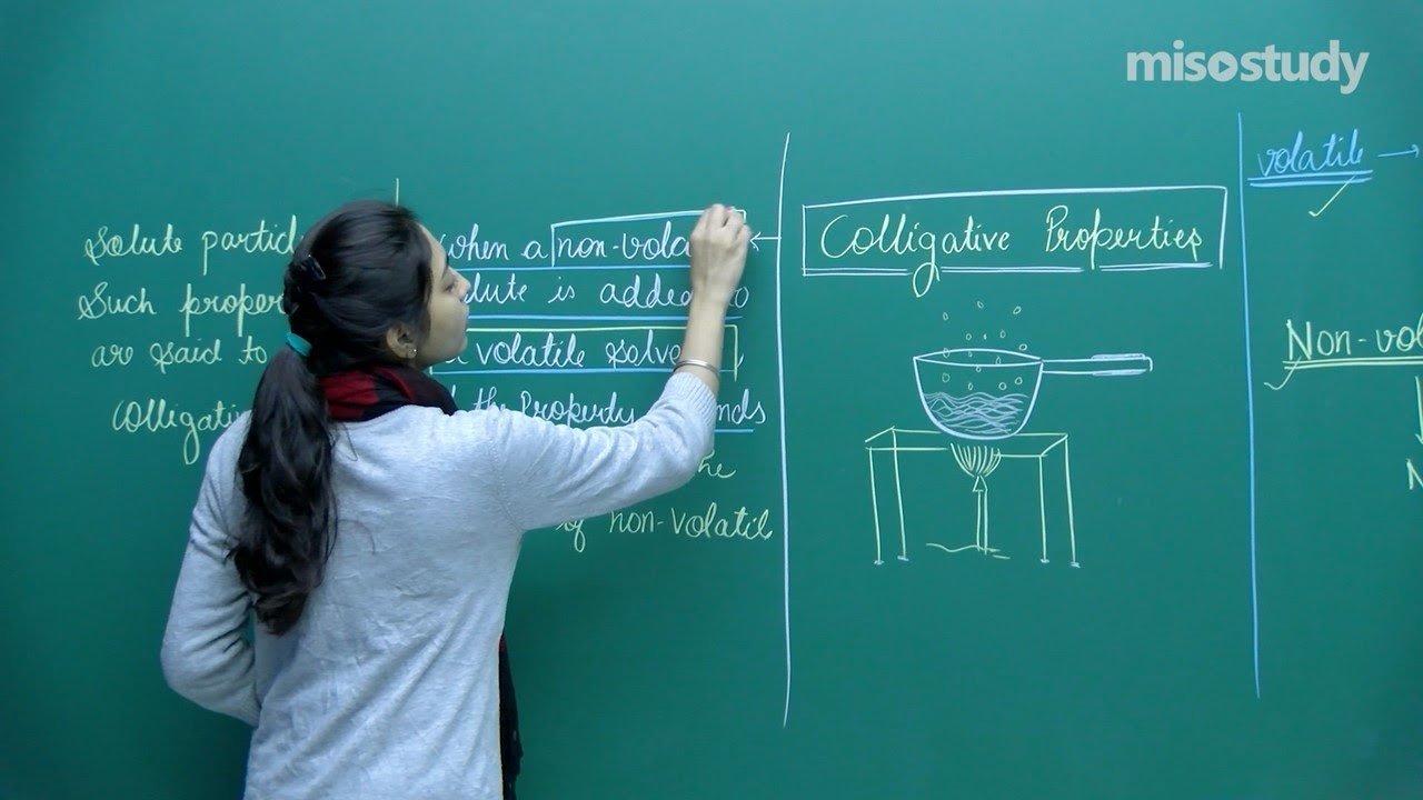 NEET Chemistry | Colligative Properties | Theory | In English | by Misostudy