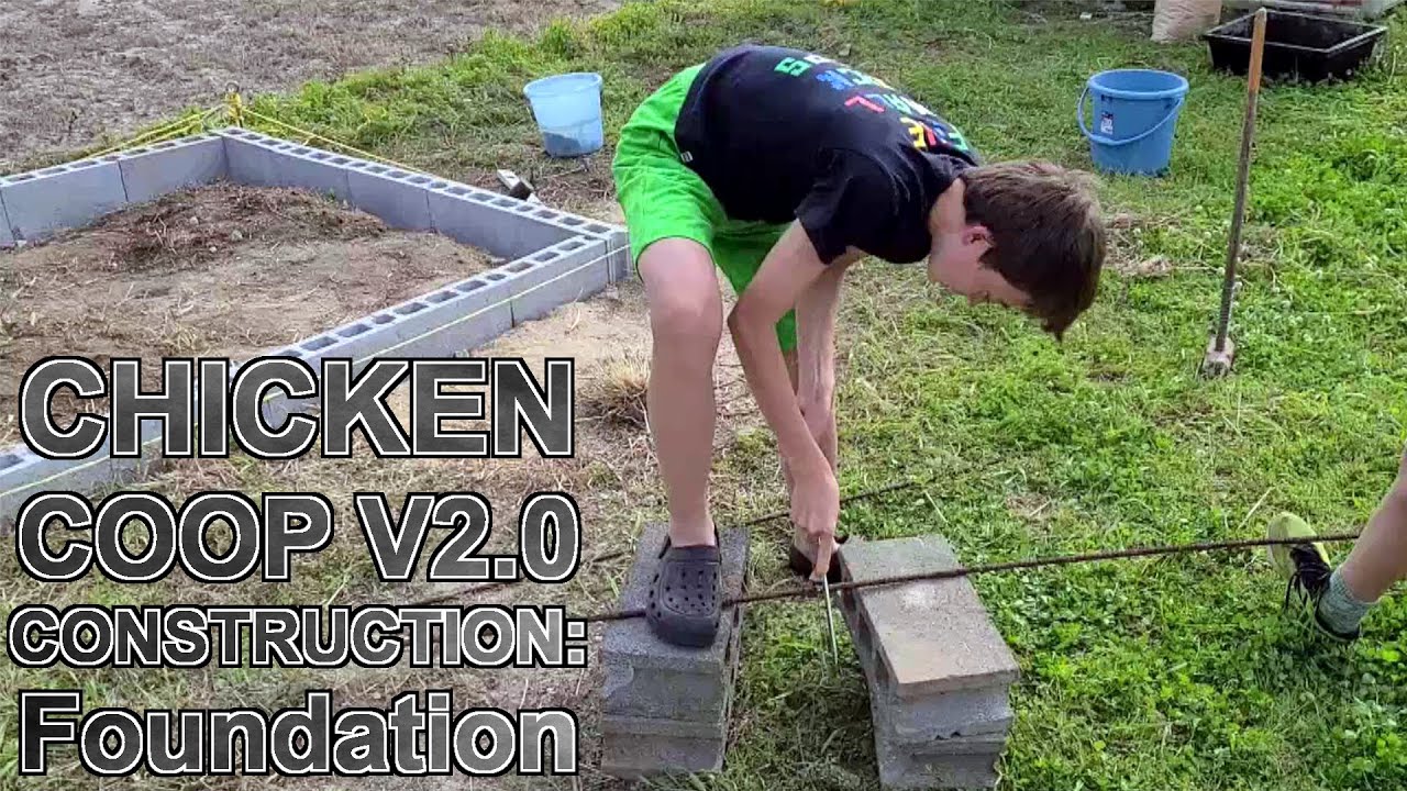 Chicken Coop V2.0 Construction: Foundation