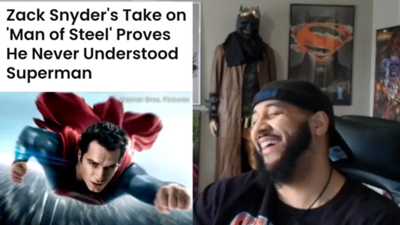 Zack Snyder's Take on 'Man of Steel' Proves He Never Understood Superman!