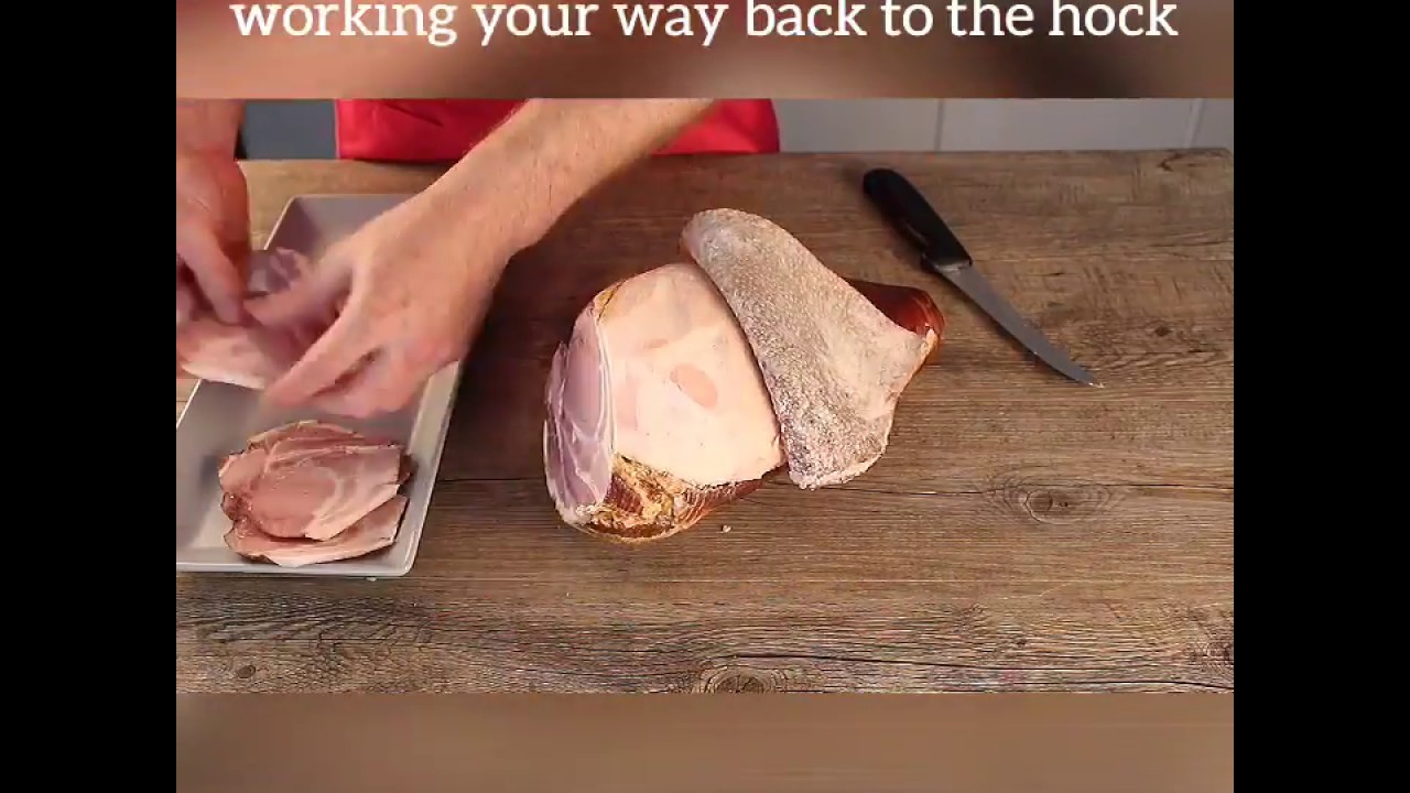 Three Aussie Farmers Ham Carving - Shoulder Ham