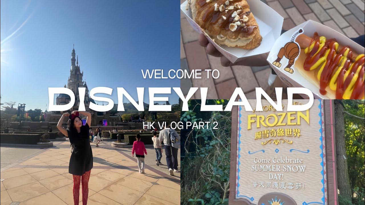 HONGKONG DISNEYLAND!!! 🏰 MOMENTOUS + FOOD + RIDES 🪄 