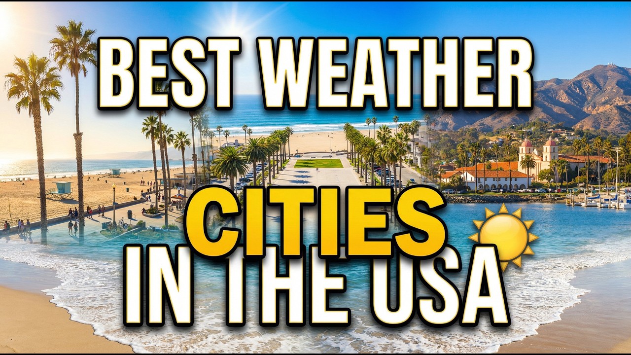 The 10 Cities with the Best Weather in the USA