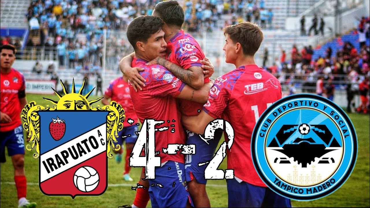 ¡IRAPUATO VUELVE Y GOLEA A LA JAIBA EN CASA! El color: Irapuato 4-2 Tampico Madero