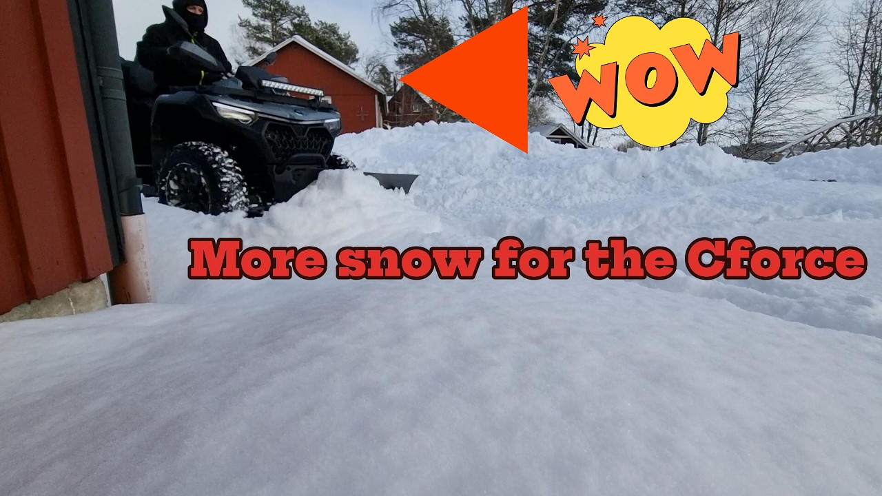 Cforce VS. snow !!