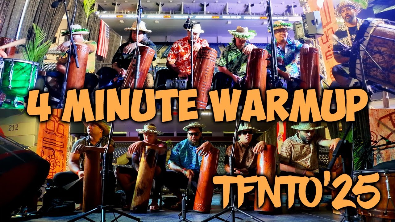 4 Minute Warmups with @HeiTumuAhi | Te Fa'a No Te Ori 2025