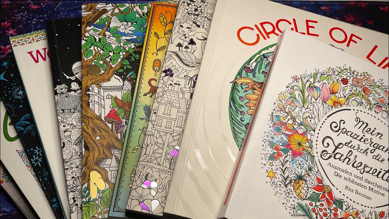 Completed colouring pages | July 2021 | Adult Colouring