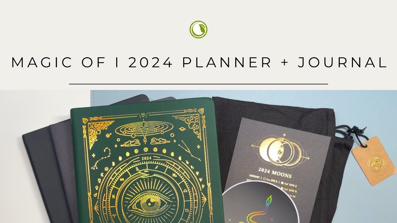 Magic of I 2024 Planner + Journal + Notebook Unboxing