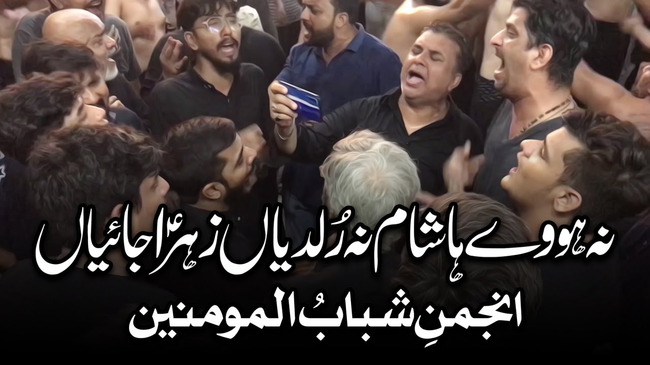 Na Hovey Han Shaam Na Ruldiyan Zehra Jaiyan | Shabab Ul Momineen | AM Records | Bibi Zainab Noha