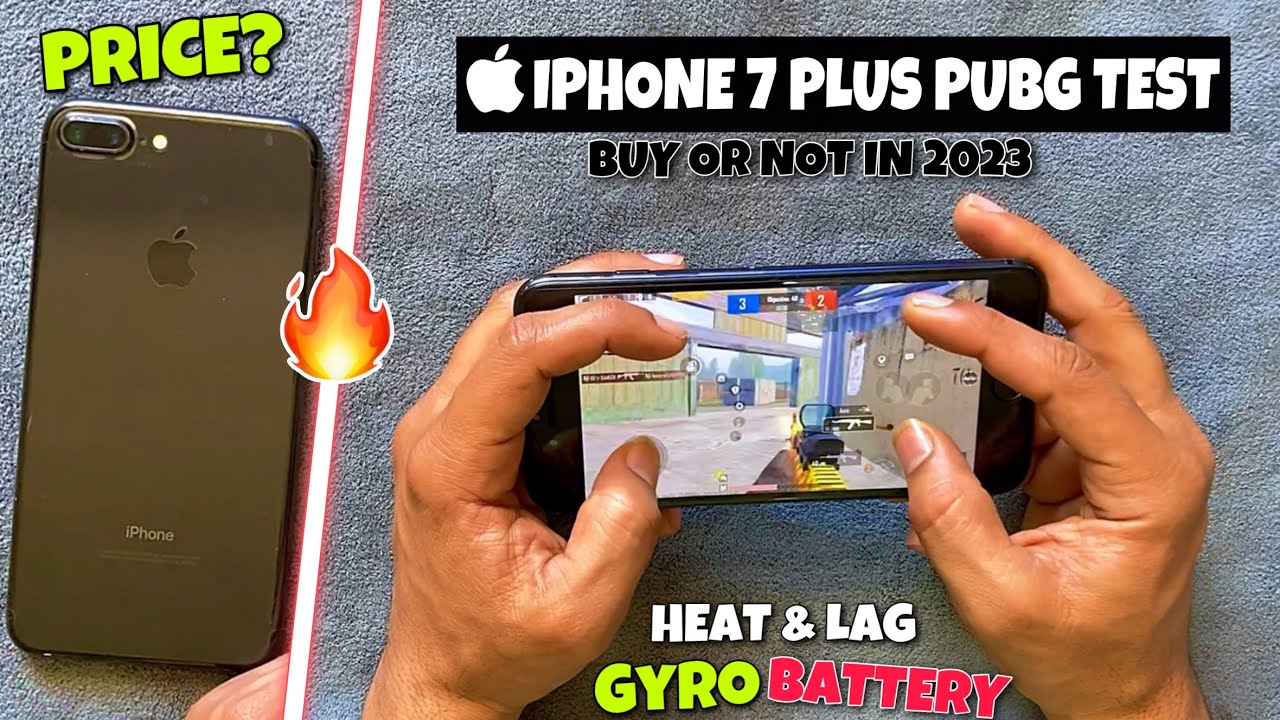 iPhone 7 PLUS PUBG TEST 2023 | Price | Graphics | Heat & lag | Battery | Gyro | Electro Sam