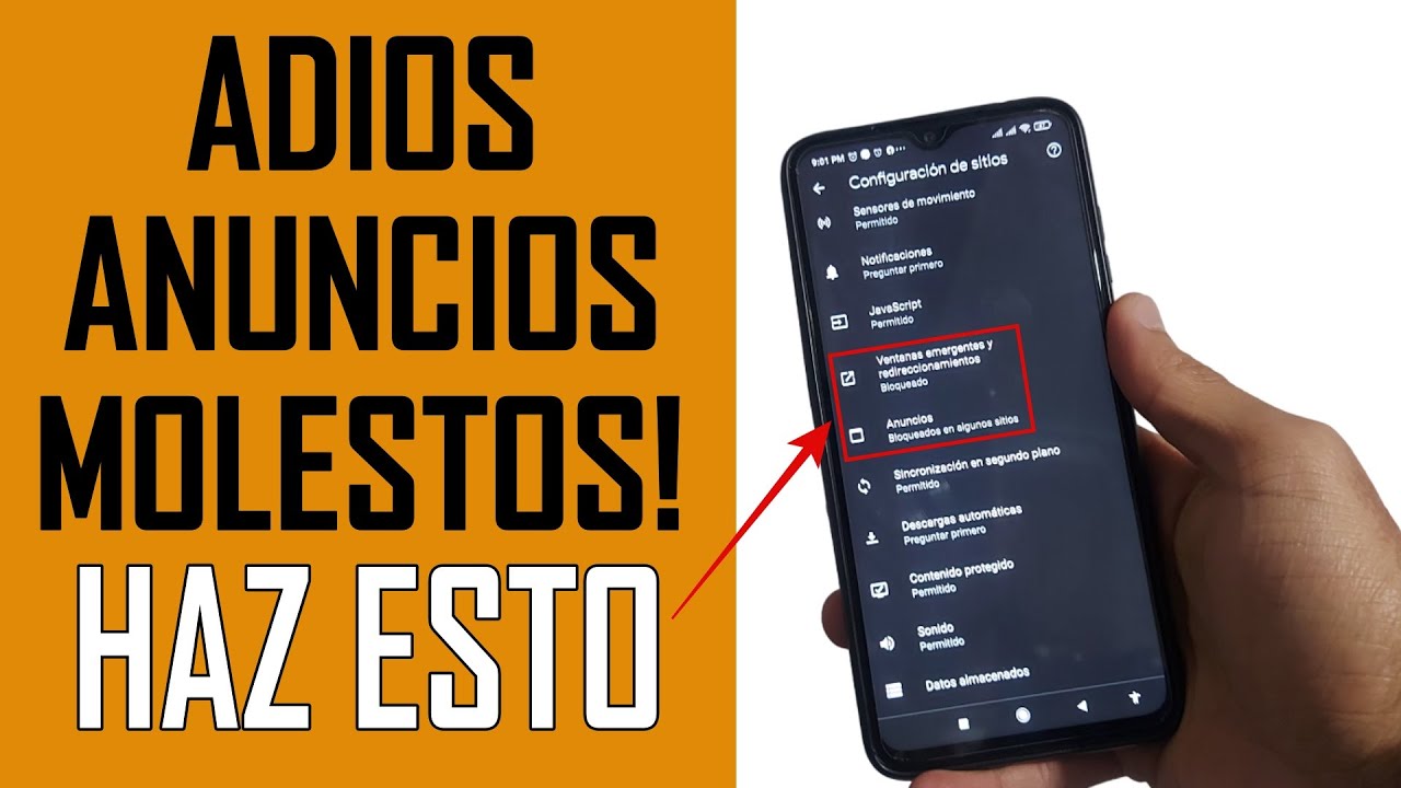COMO ELIMINAR ANUNCIOS Y VENTANAS EMERGENTES DE TU CELULAR 2025 | Aplícalo Ya