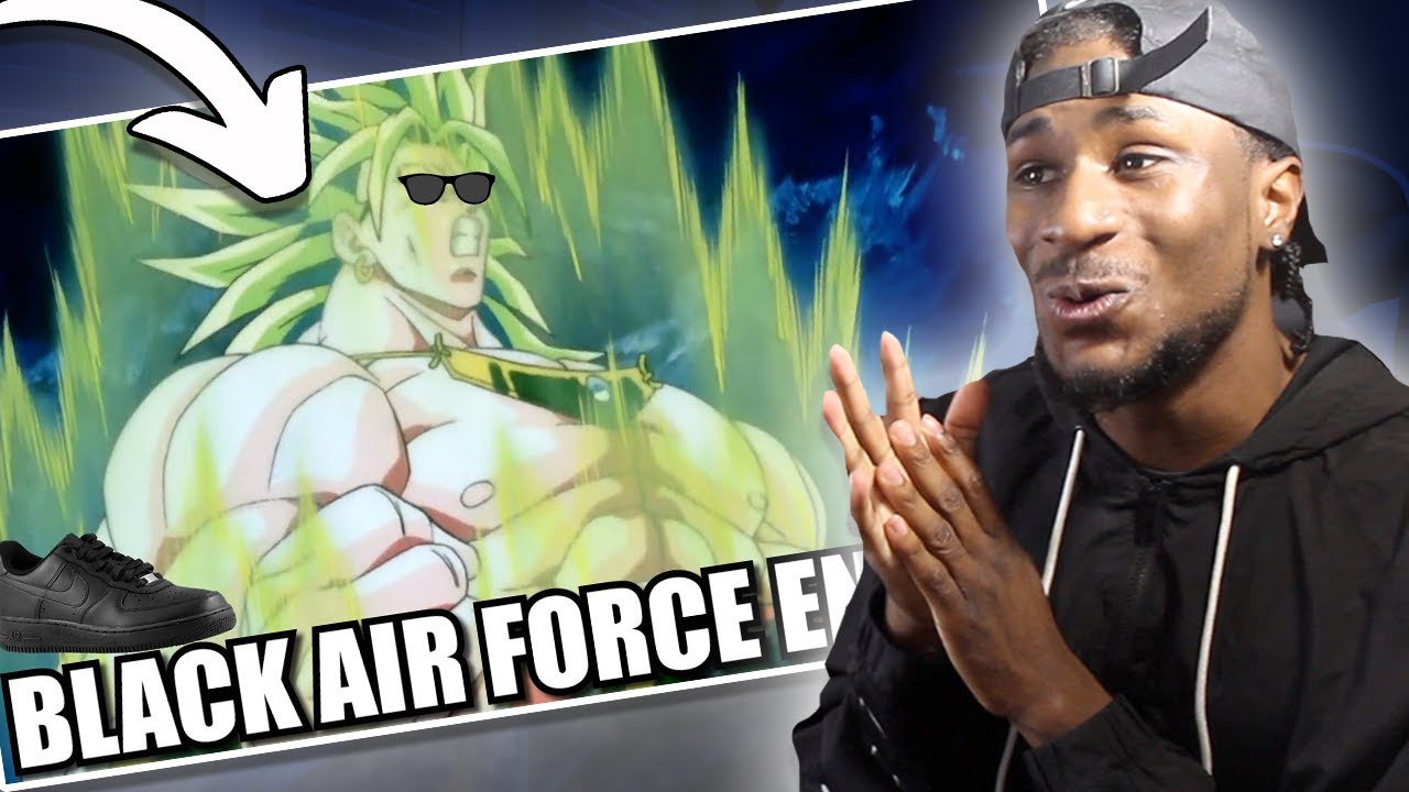 NON ANIME FAN REACTS TO BROLY RADIATES BLACK AIR FORCE ENERGY (@Cj_DaChamp ) | REACTION