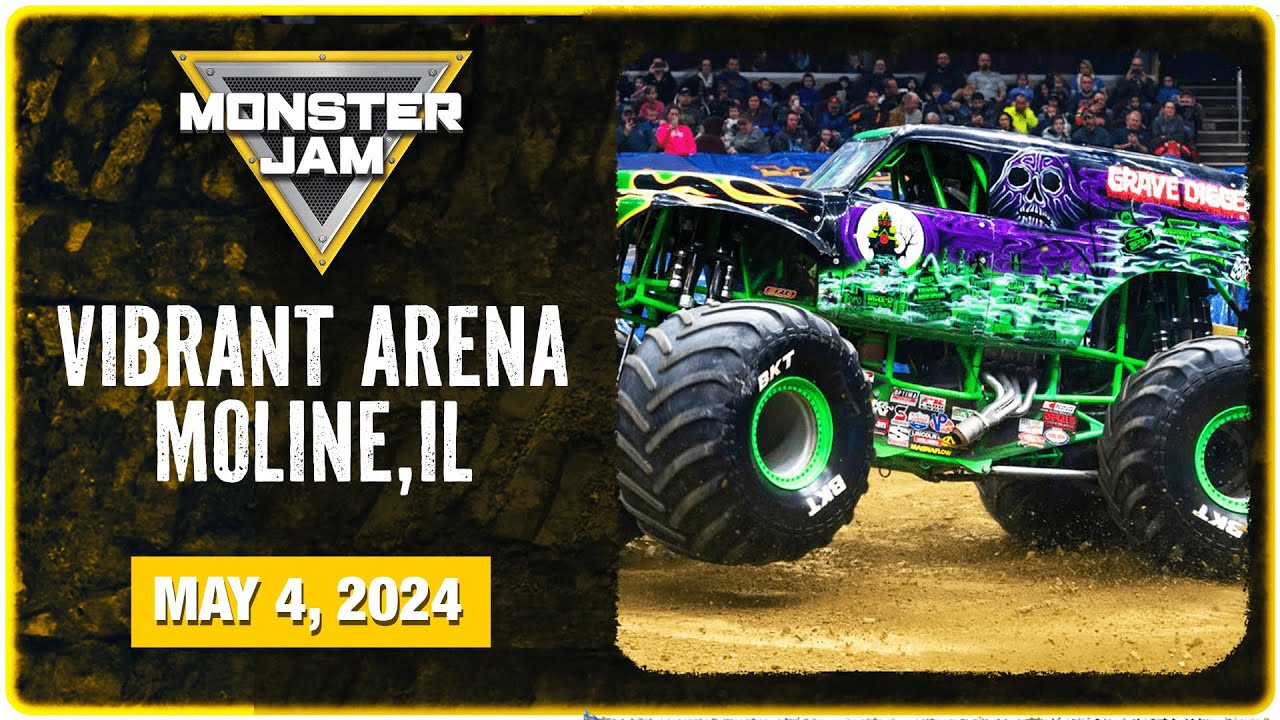 Monster Jam Moline, IL (Full Event) | May,4 2024 | Arena Series West
