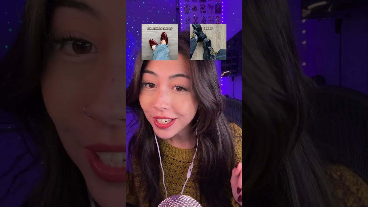 Brat vs demure #asmr #brat