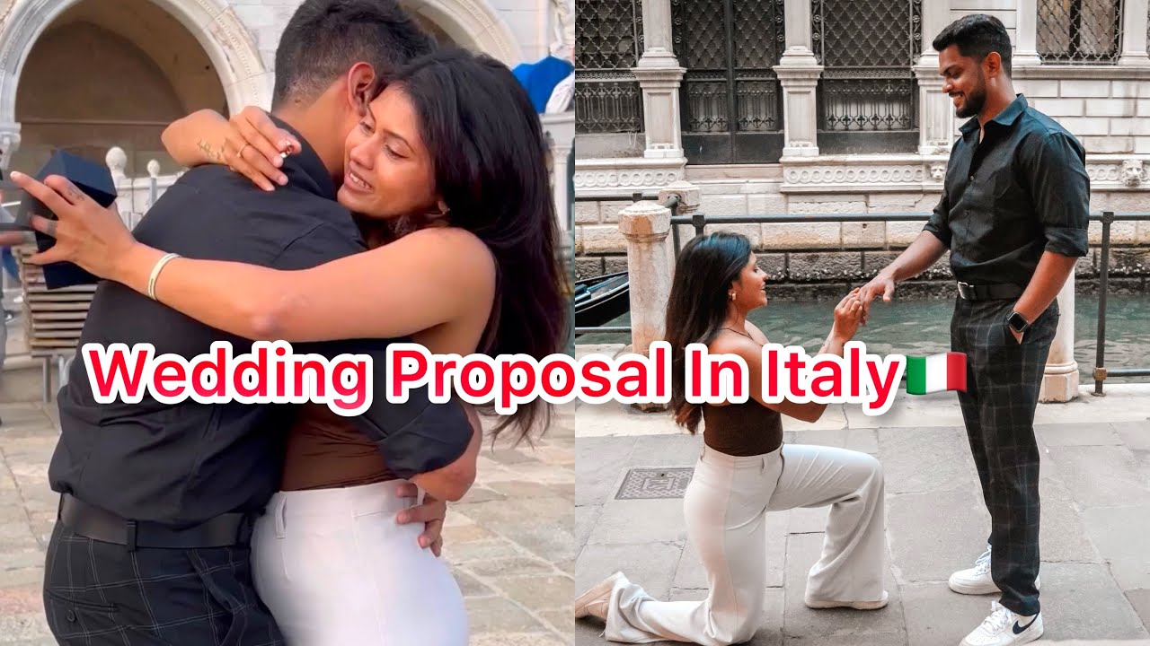 Wedding Proposal  in Italy🇮🇹