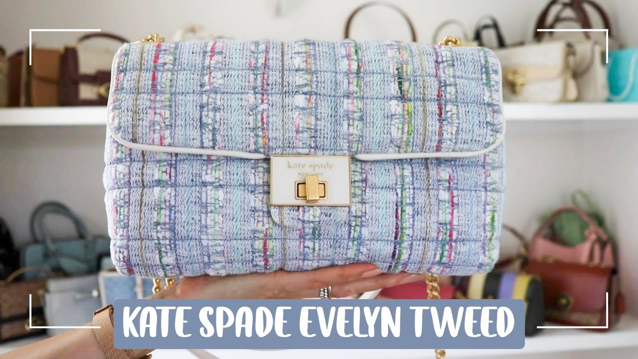 NEW Kate Spade!! Evelyn Tweed Medium Convertible Shoulder Bag 😍
