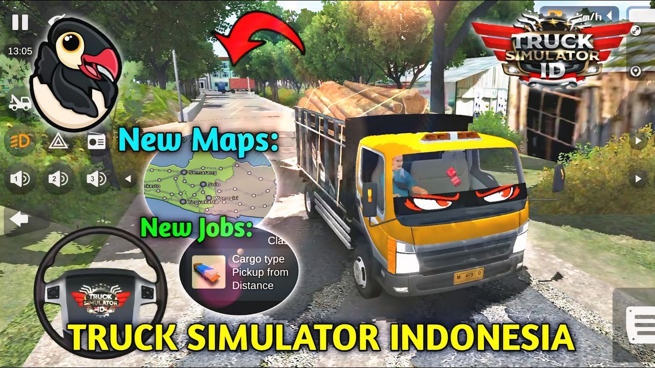 🚚REVIEW!! Truck Simulator Indonesia by Maleo - Class B Truck & Jobs!