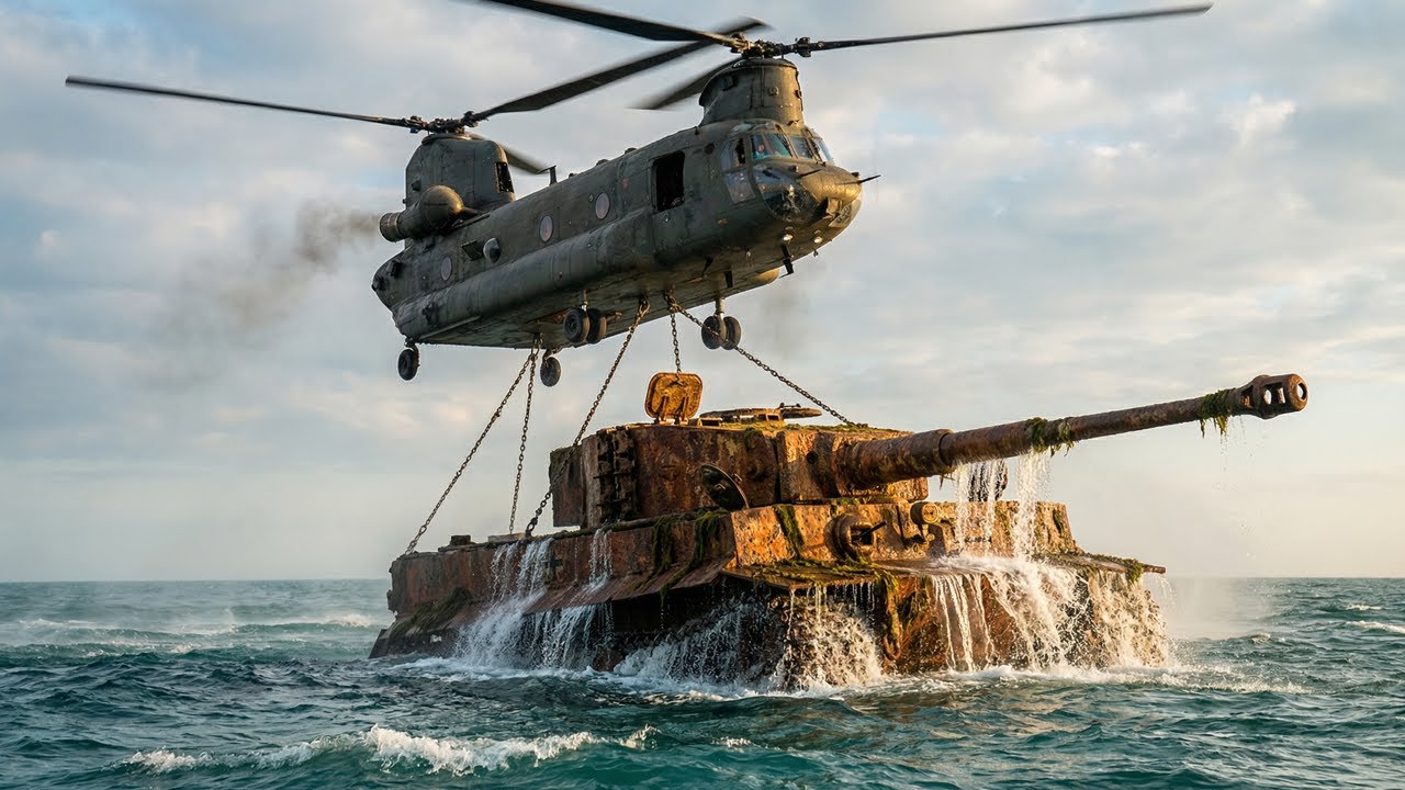 Unbelievable Discovery — Finding a Tiger Tank in the Deep Ocean and Restoring It to Glory Salvage
