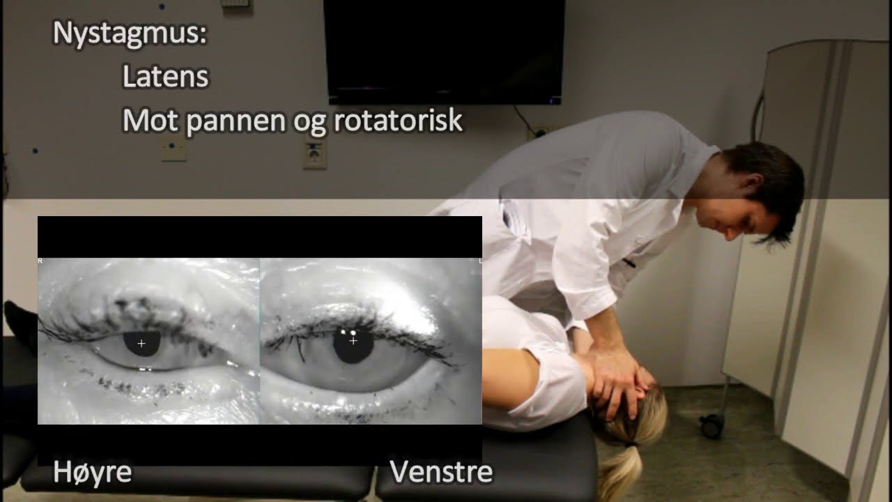 Dix-Hallpikes manøver for diagnostikk av krystallsyke (BPPV) i bakre buegang