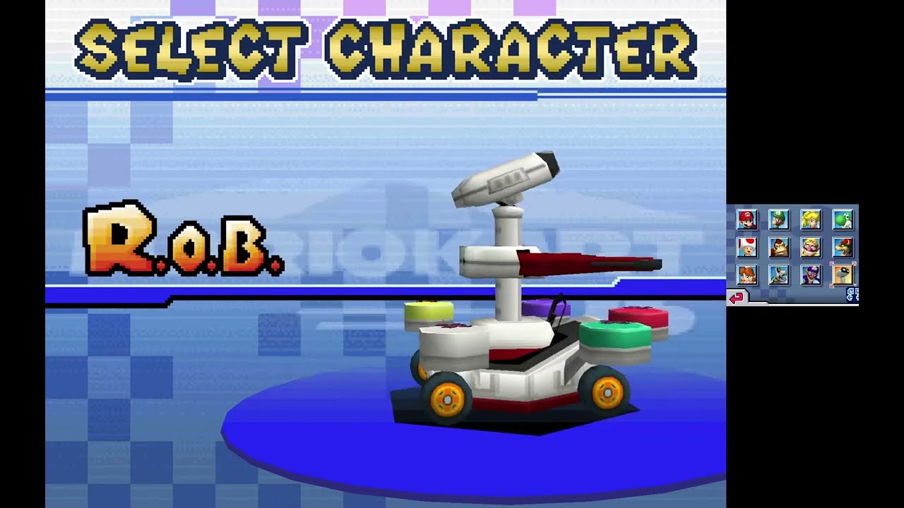 Mario Kart DS (CTGP Nitro - Custom Tracks) #92 150cc Chomp Cup with ROB