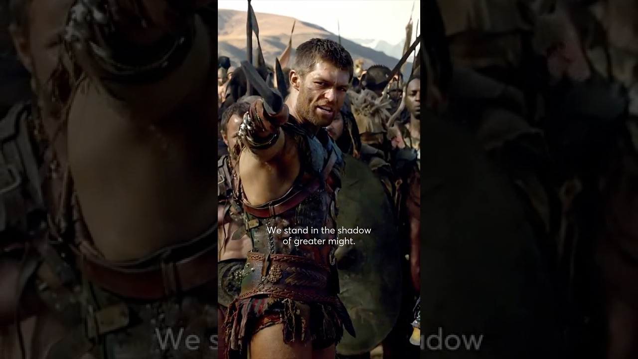This immediately went down in history as one of the great pre-battle speeches. #Spartacus