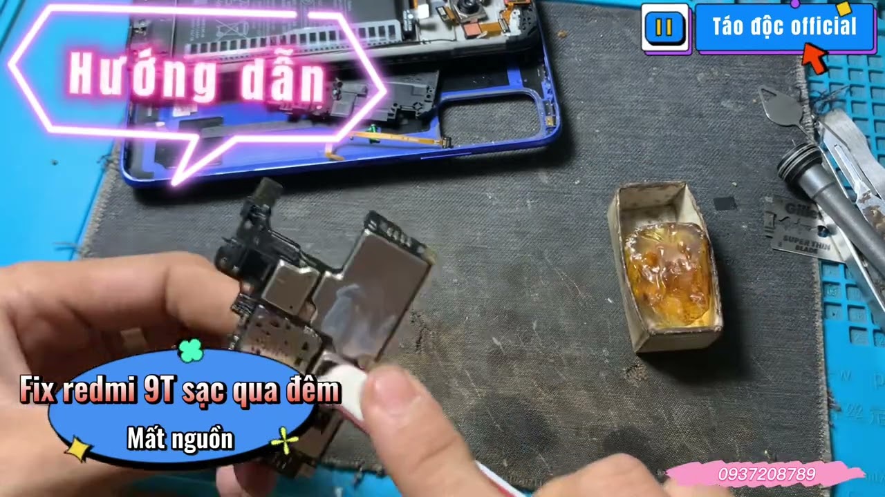 Redmi 9T mất nguồn sạc qua đêm mất nguồn redmi 9T lost power overnight charging