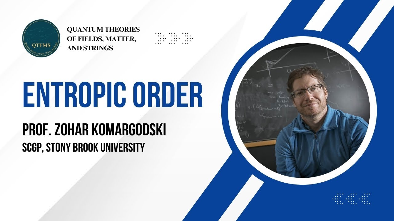 Entropic Order - Zohar Komargodski
