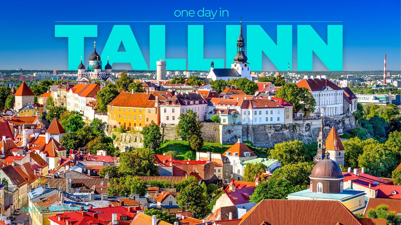 ONE DAY IN TALLINN (ESTONIA) | 4K 60FPS | Cinematic old town vibes – magical and full of soul