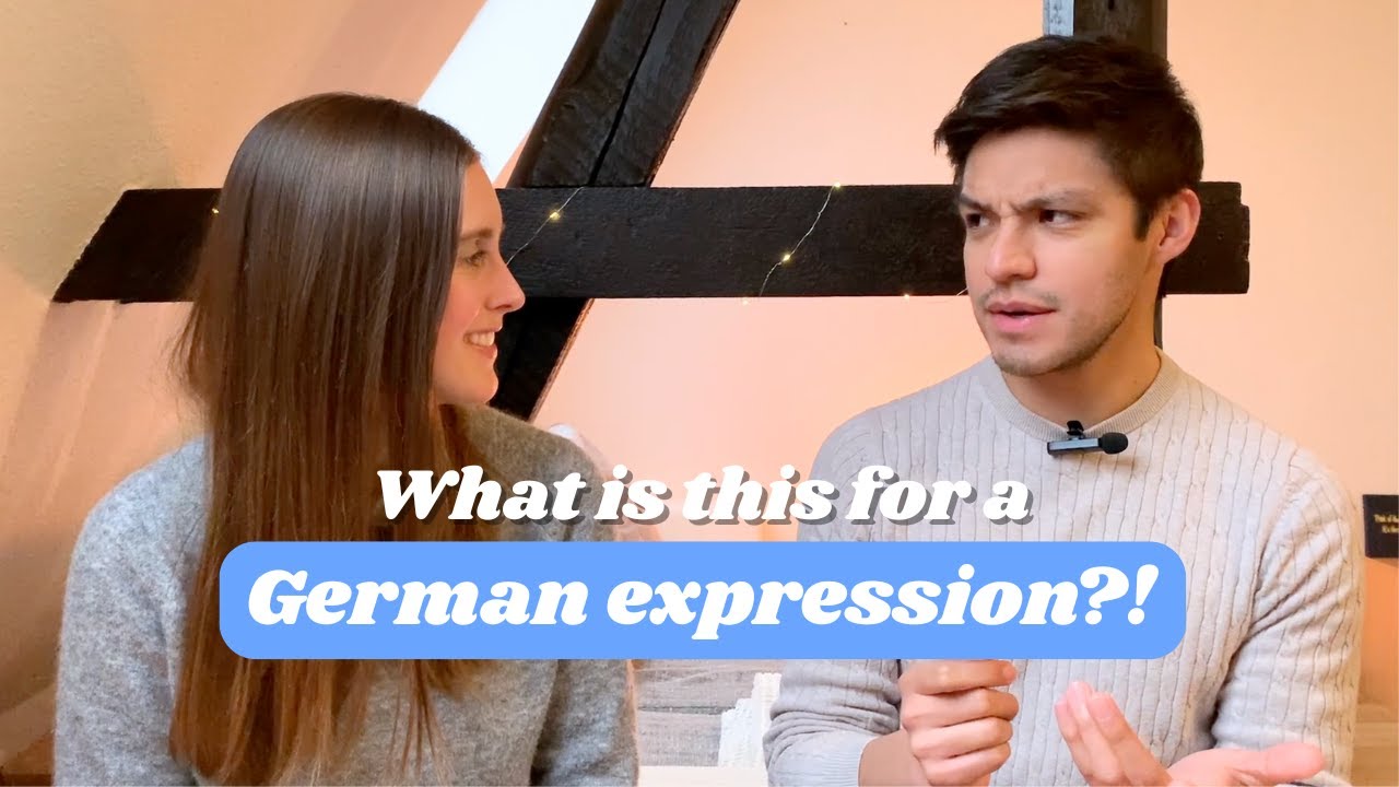 Mexican Boyfriend learns funny German expressions 🇩🇪