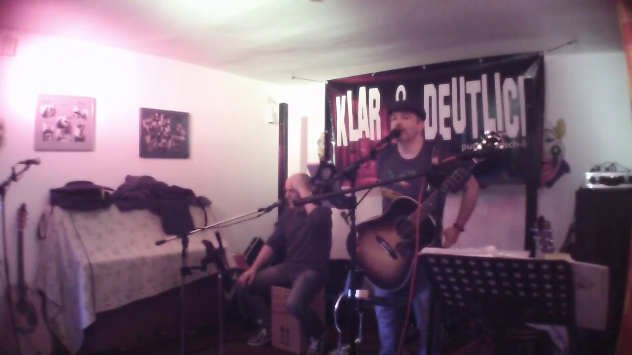 Klar & Deutlich - Always on the run (Acoustic Cover)