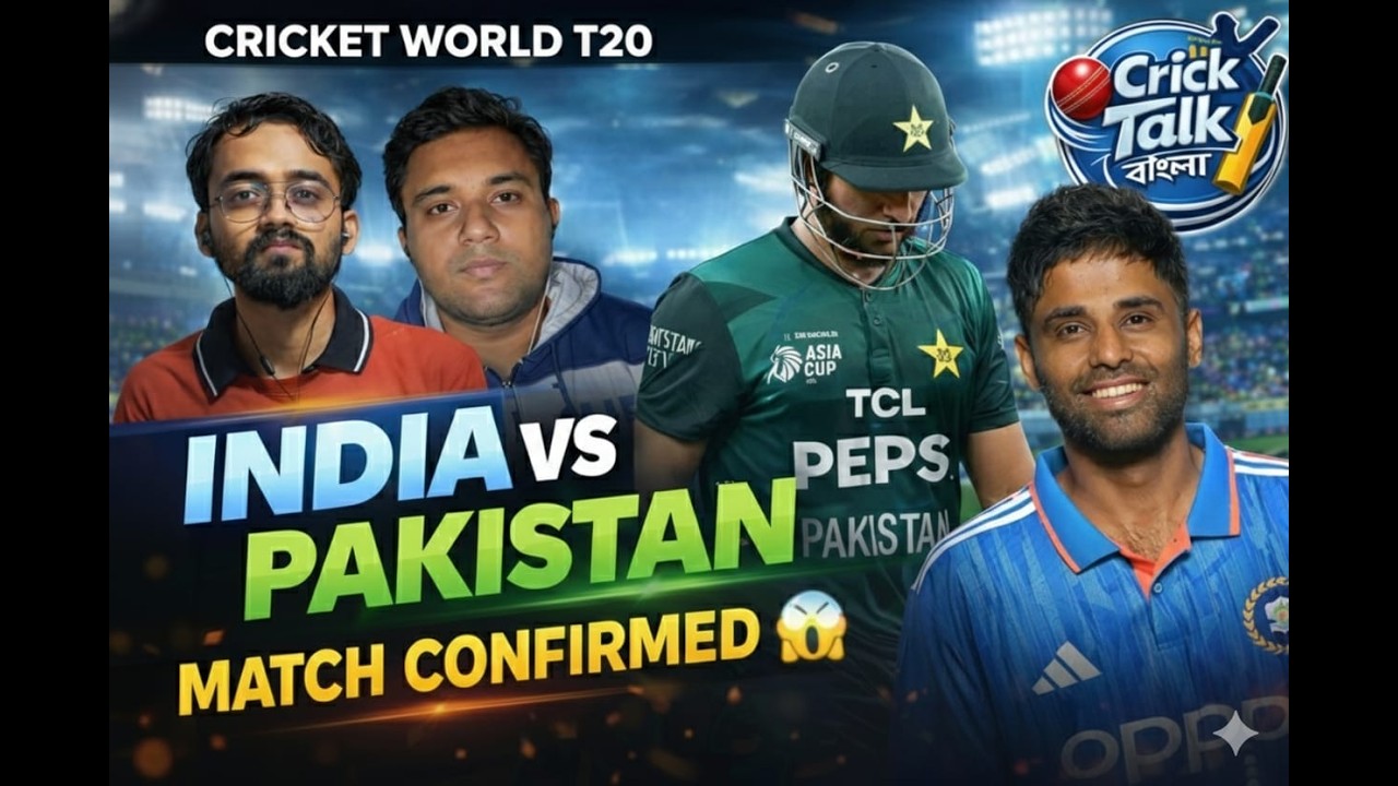 Pakistan Makes U-Turn| আবার পাকিস্তান ও ভারতের Clash | Ind vs Pak Confirmed on 15th February | #STB