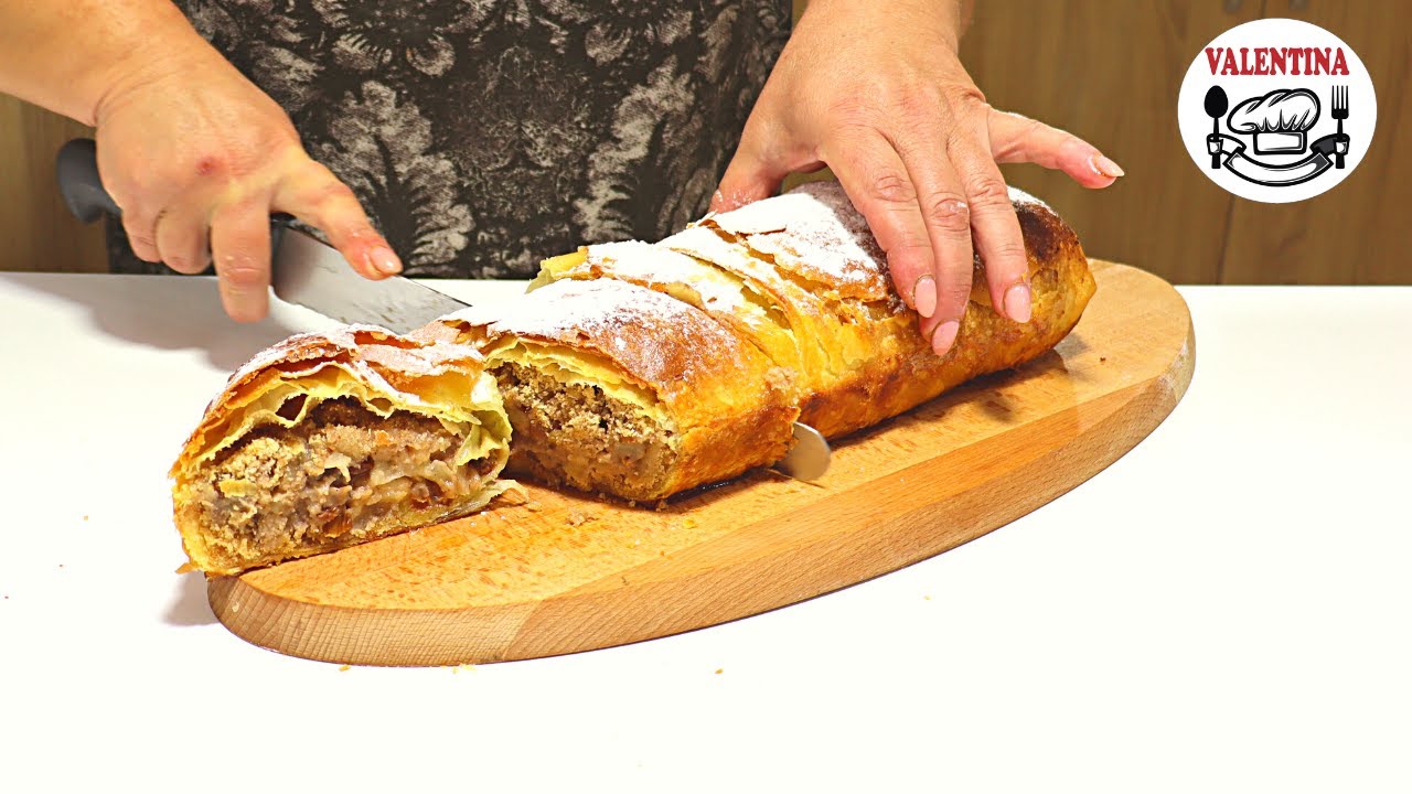 ZAŠTITNI znak AUSTRIJE-Štrudla sa Jabukama❗🧐TAJNA je u TESTU❗Pripremite je samnom i uživajte👌🍏😋