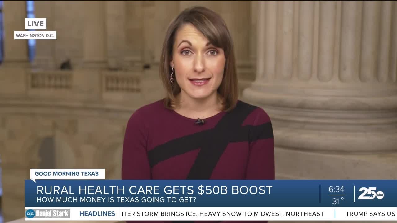 Texas to receive millions for rural health care