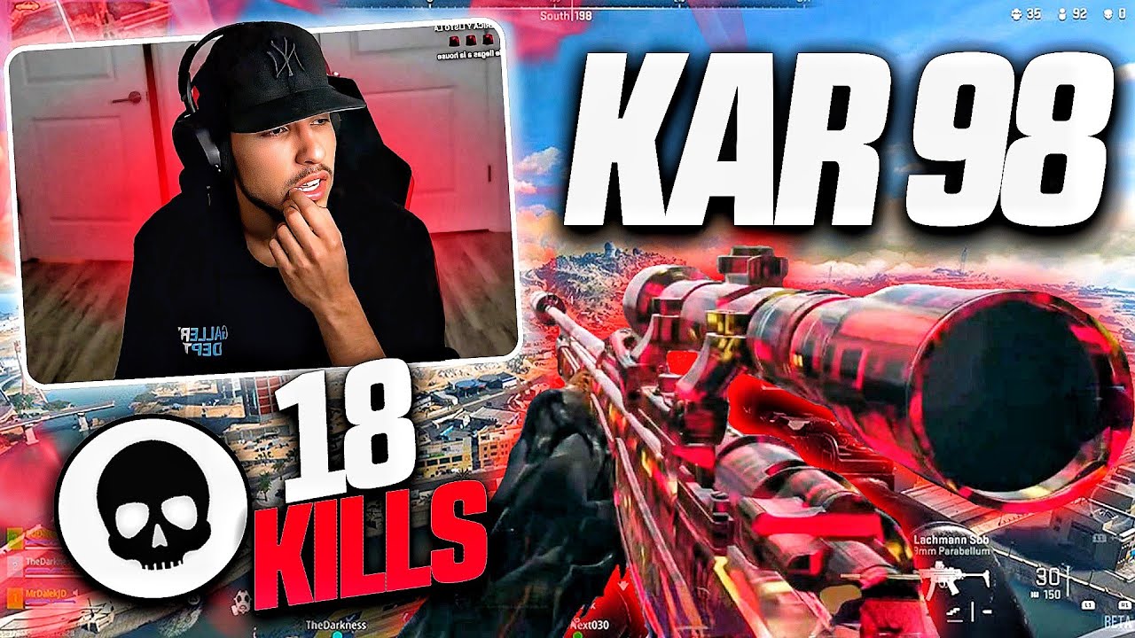 LA MEJOR PARTIDA DE WARZONE CON EL KAR98 | Samulx