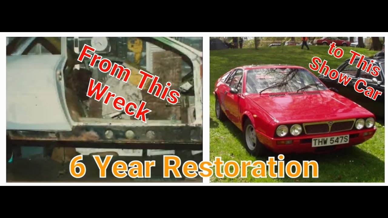 Lancia Montecarlo S1 restoration.  Car Restoration.