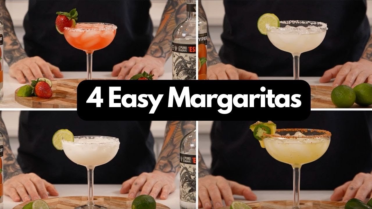 4 Easy Margaritas to Make at Home