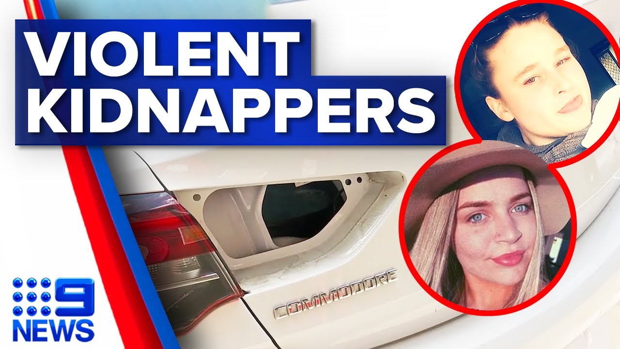 Two women stabbed and held friend hostage in car boot | 9 News Australia