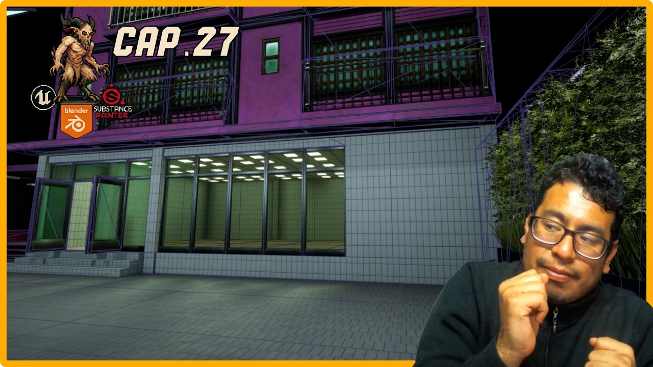 YOHUALLI!! | CREANDO ASSETS PARA EL OKZO!! |CAP. 27 #modelos3d #unrealengine5 #devgame